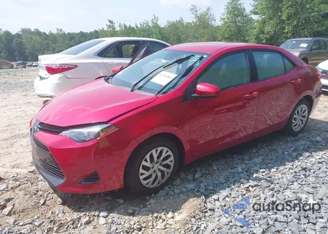 2018 Toyota Corolla Le z USA, uszkodzony, nr VIN 2T1BURHE5JC996906